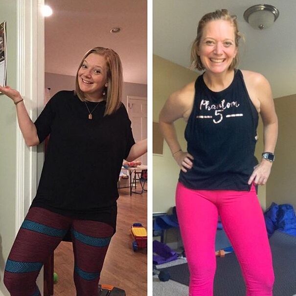How Inez from Vitoria lost weight thanks to KETO Complete, photo before and after taking capsules