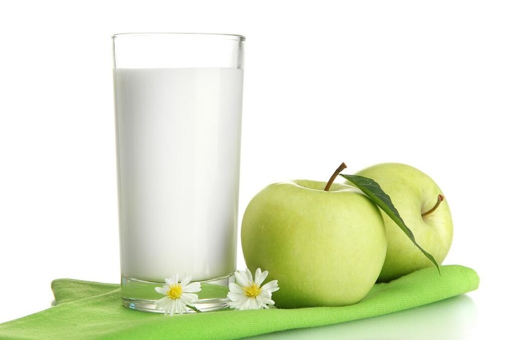 kefir and apple for weight loss