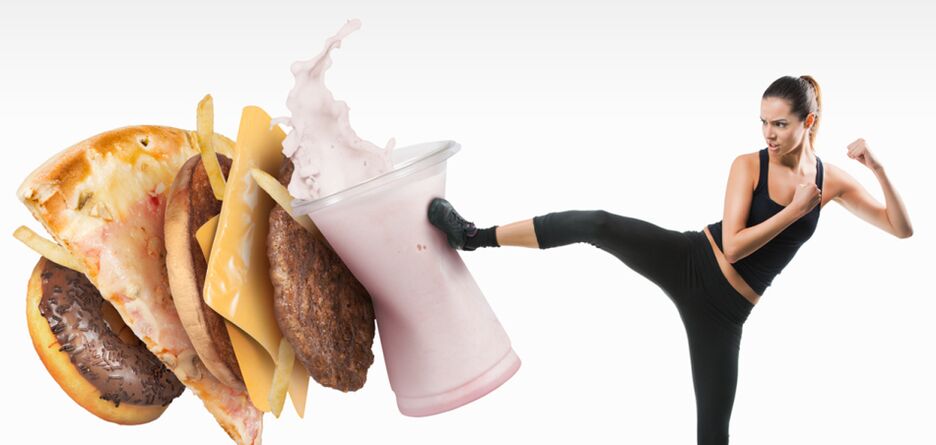 Refuse of harmful foods
