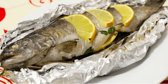 Salmon in the furnace