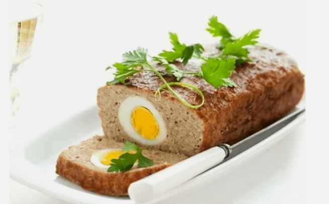 Meat rolled with an egg in Ducan's diet